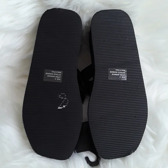 Olivia Miller rhinestone Wedge Sandals - Picture 4 of 5